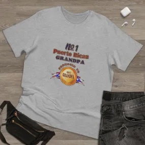 #1 Grandpa Promoted To Great Grandpa Deluxe T-shirt