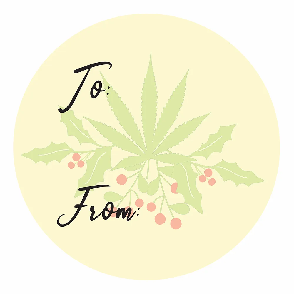 420 Xmas Stickers