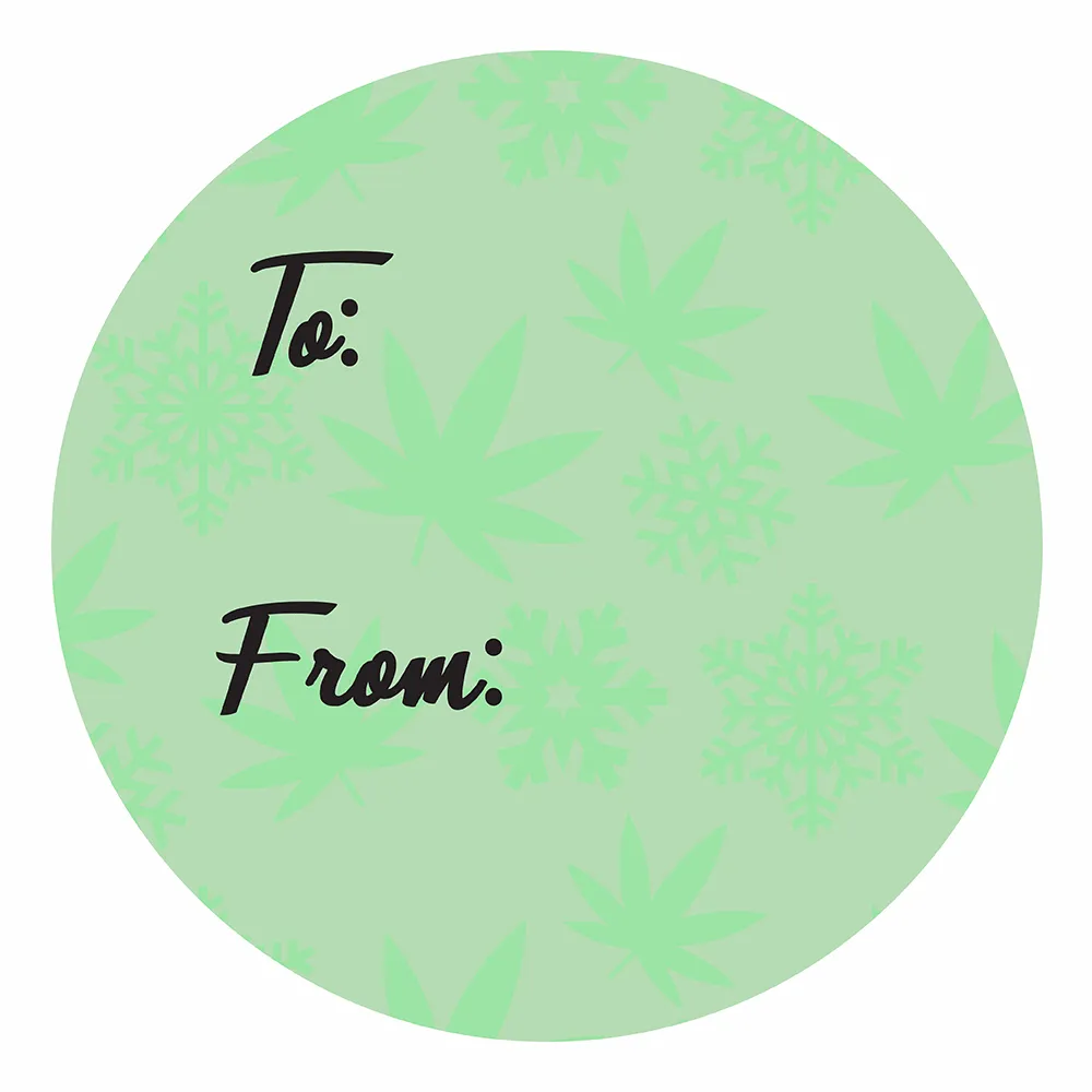 420 Xmas Stickers