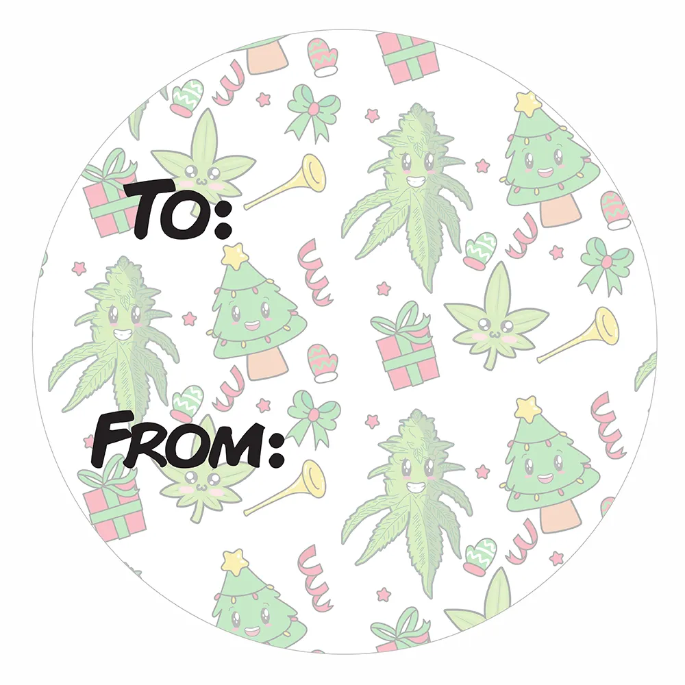 420 Xmas Stickers