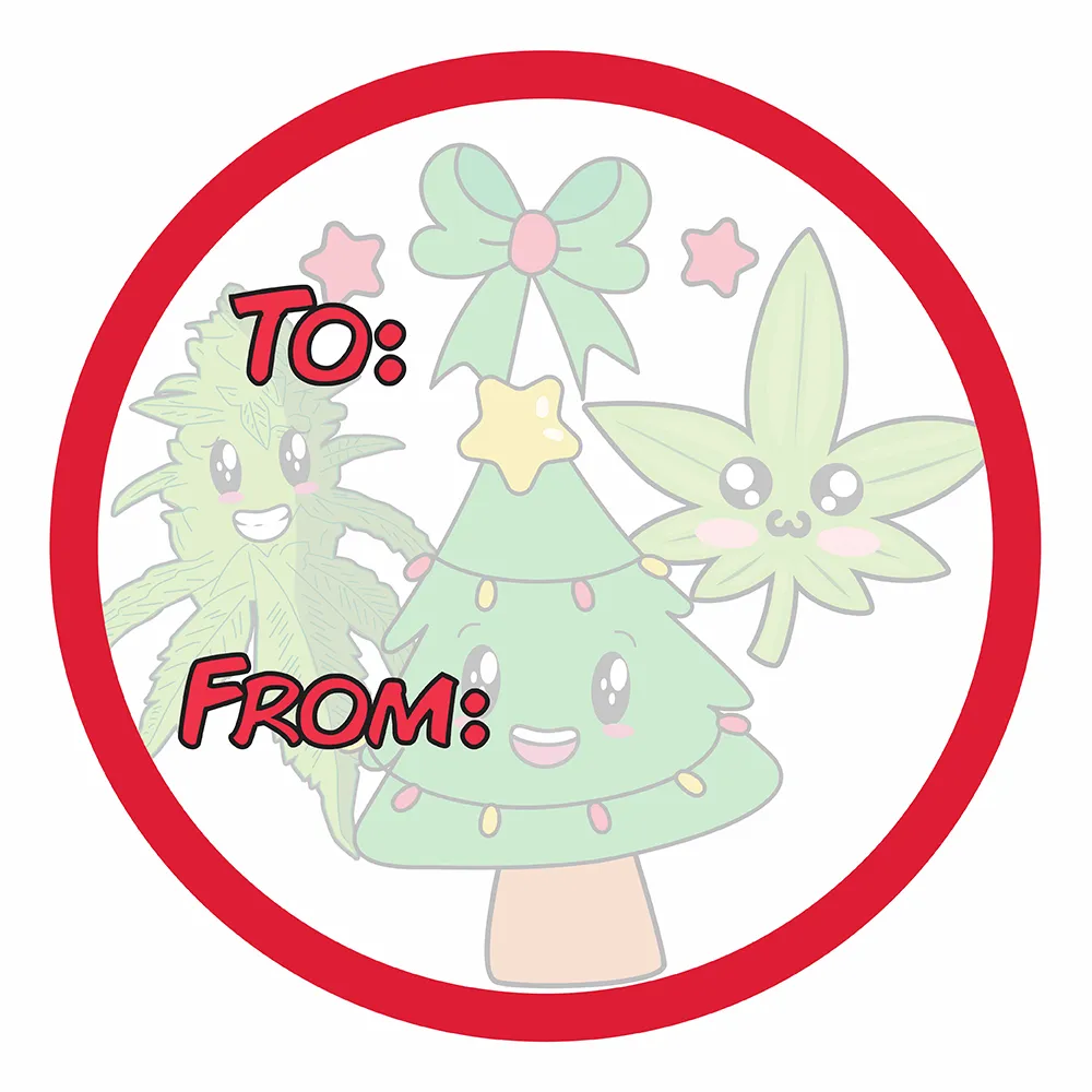 420 Xmas Stickers