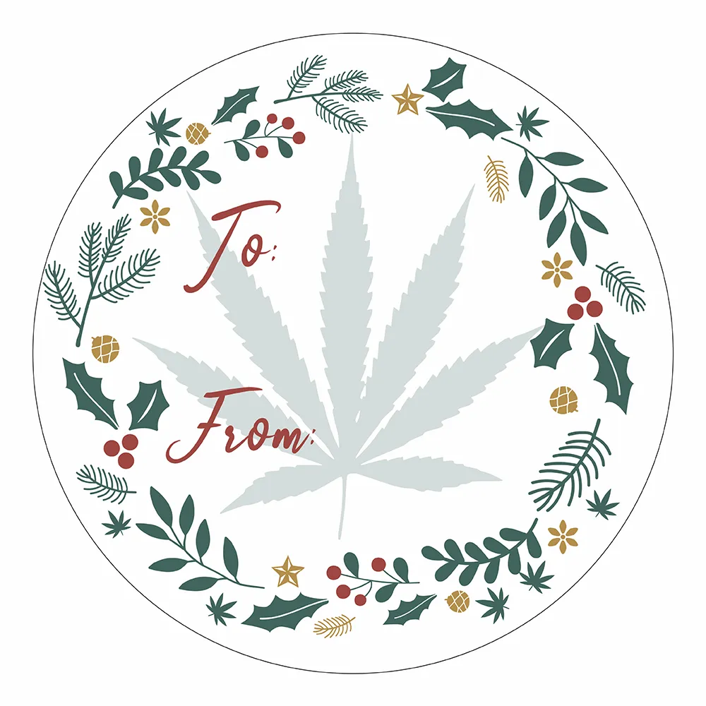 420 Xmas Stickers