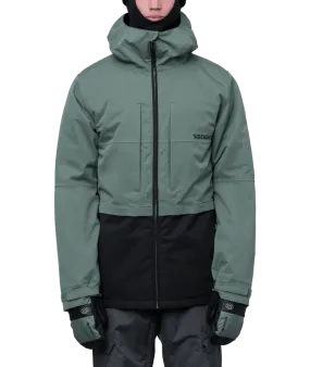 686 Smarty 3-In-1 Form Snowboard Jacket Cypress Green Colourblock 2024