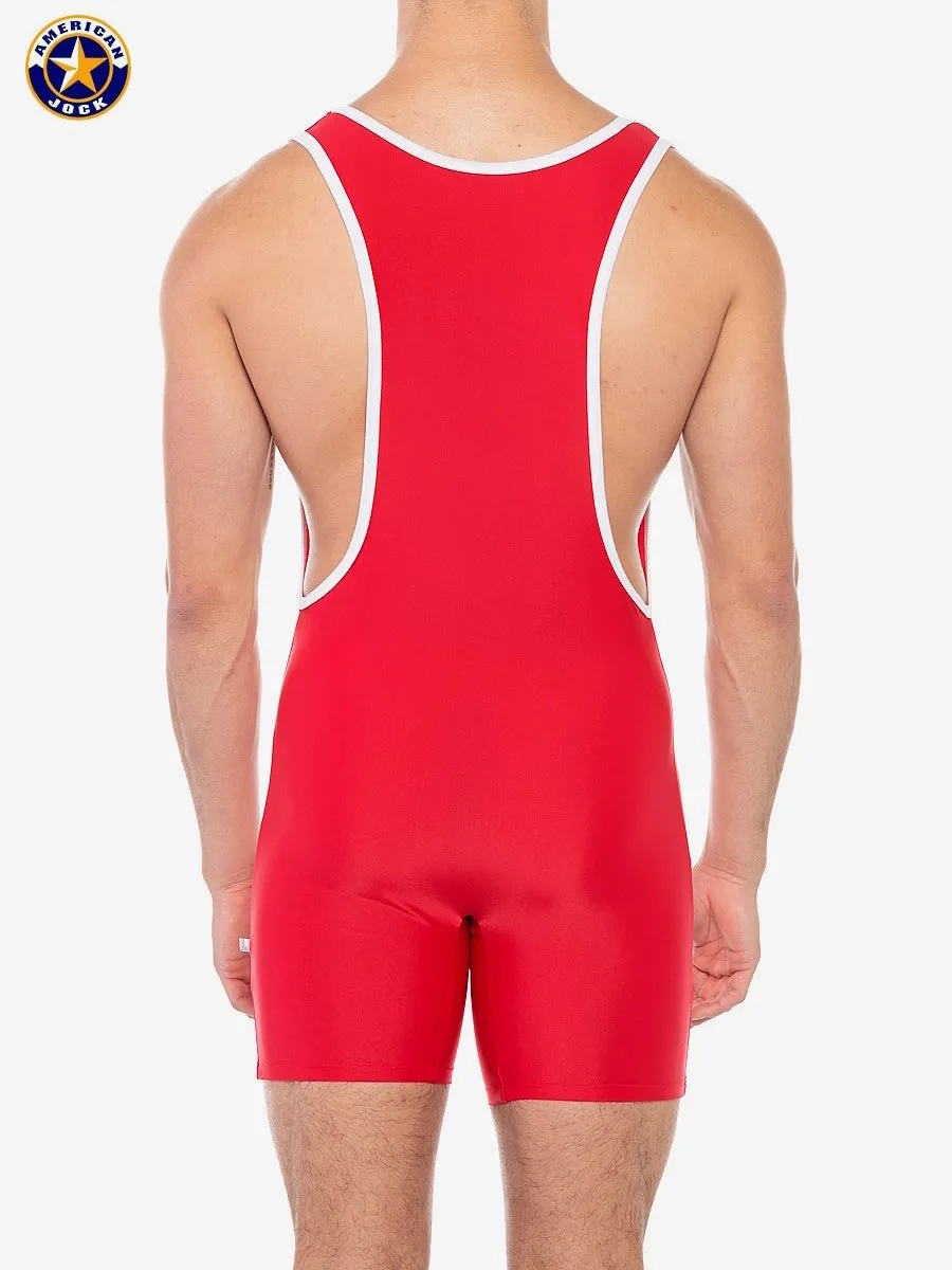 A J Sports Scoop Singlet