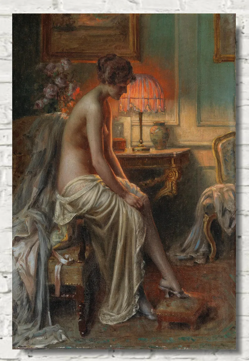 A Lady in the Boudoir, Delphin Enjolras