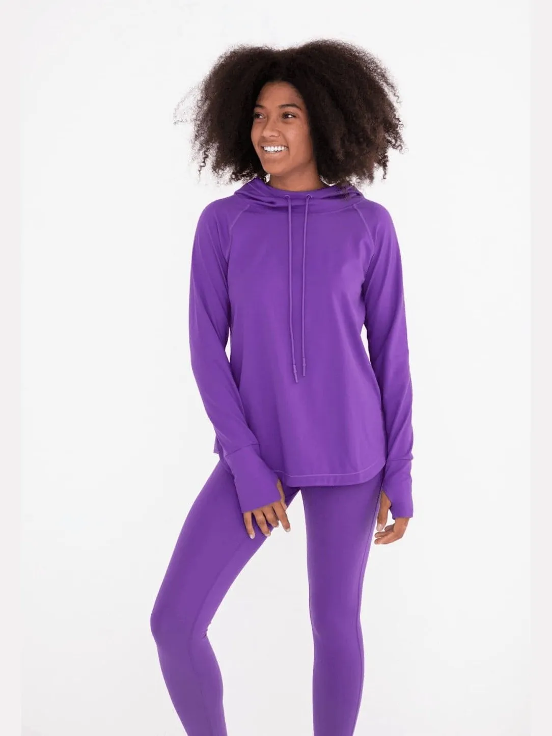 Active Hoodie W/Thumbholes