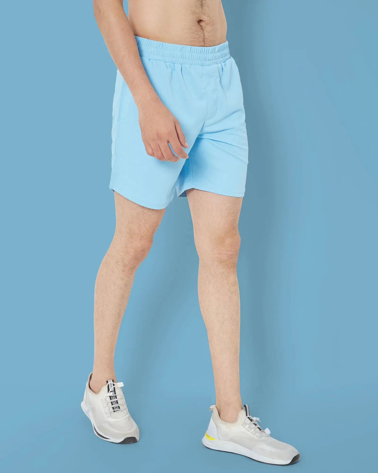 Active Shorts : Pearl Blue