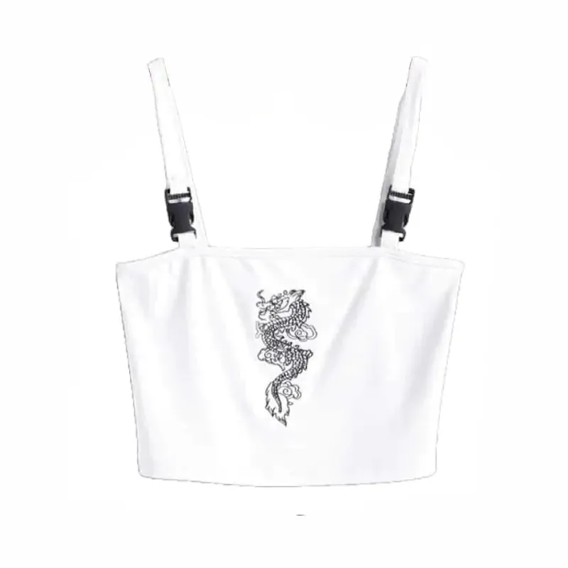 Aesthetic Dragon Crop Top