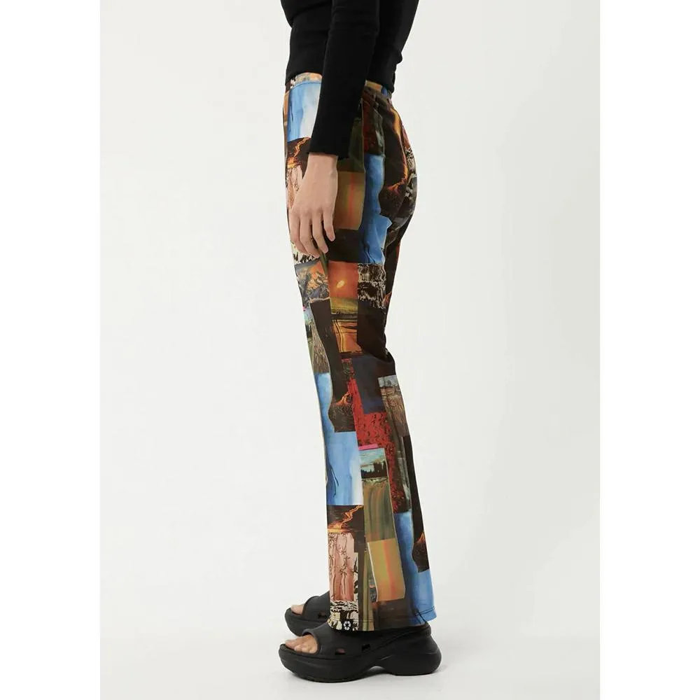 Afends Boulevard Recycled Sheer Flared Pants