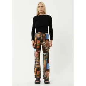 Afends Boulevard Recycled Sheer Flared Pants