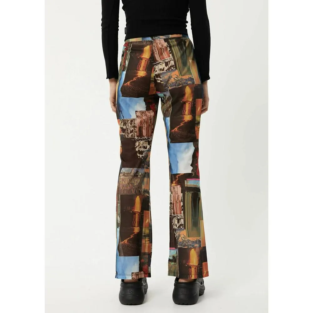 Afends Boulevard Recycled Sheer Flared Pants