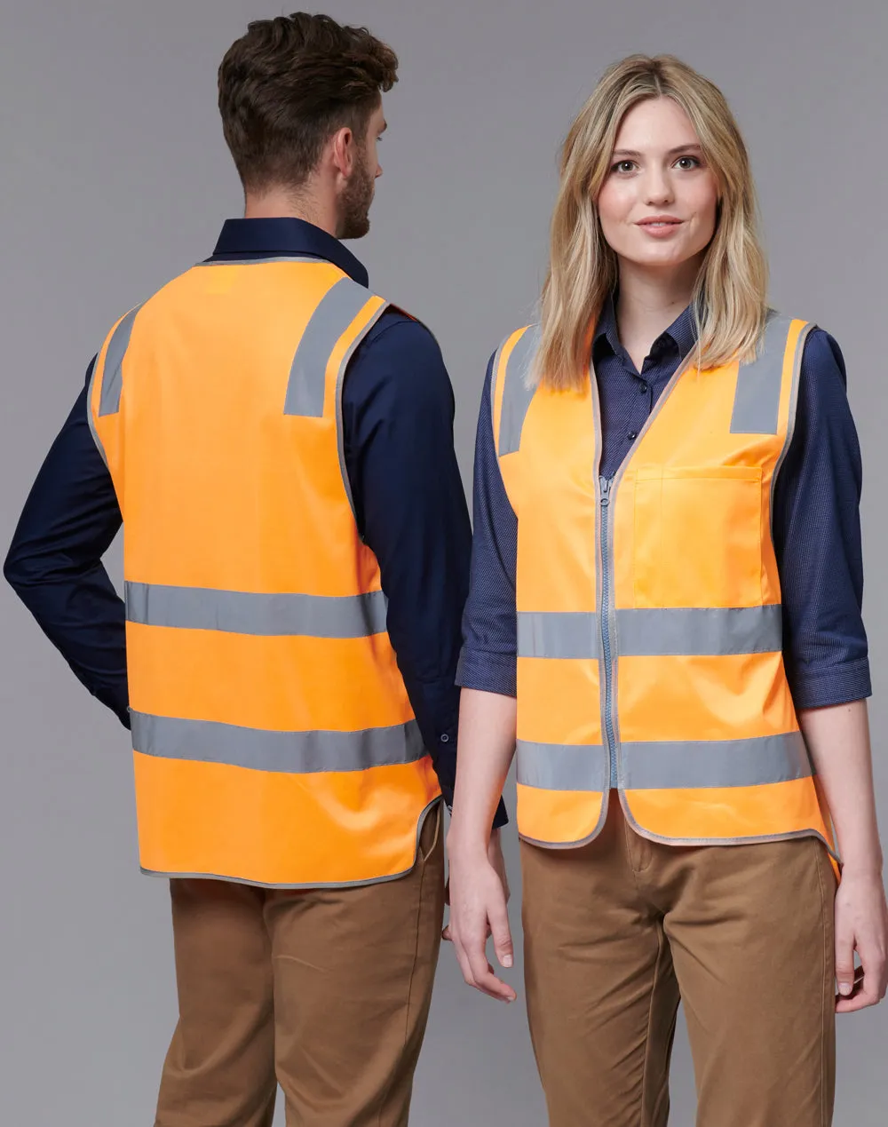 AIW- SW40 Vic Rail Hi Vis Safety Vest- Unisex