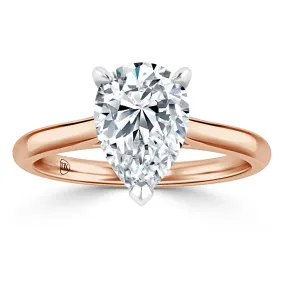 Alexandra - 18ct Rose Gold - Pear