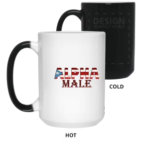 Alpha Male 15 oz. Color Changing Mug