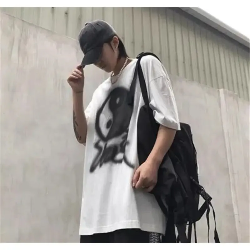 Anime Japan Style Gothic Oversized T-Shirts