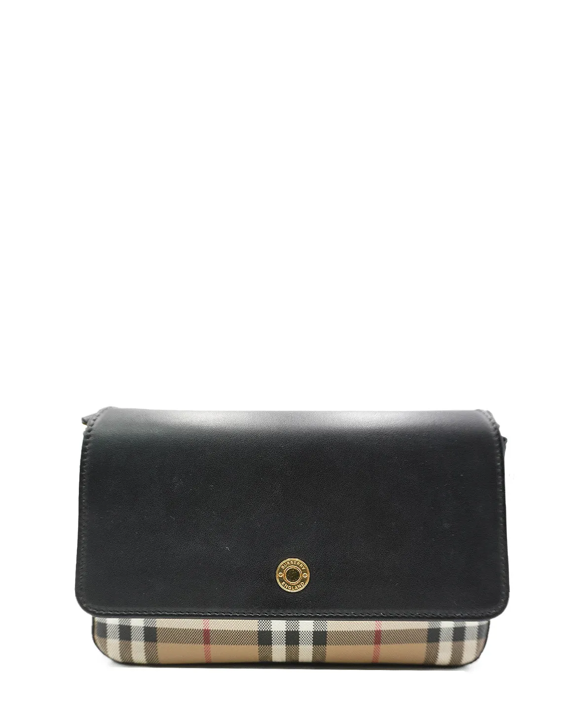 Archive Check Hampshire Crossbody Bag Black, Multicolor