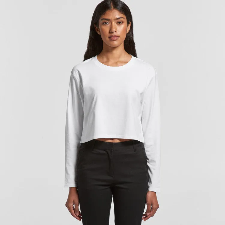 Ascolour Wo's Crop L/S Tee  (4058)