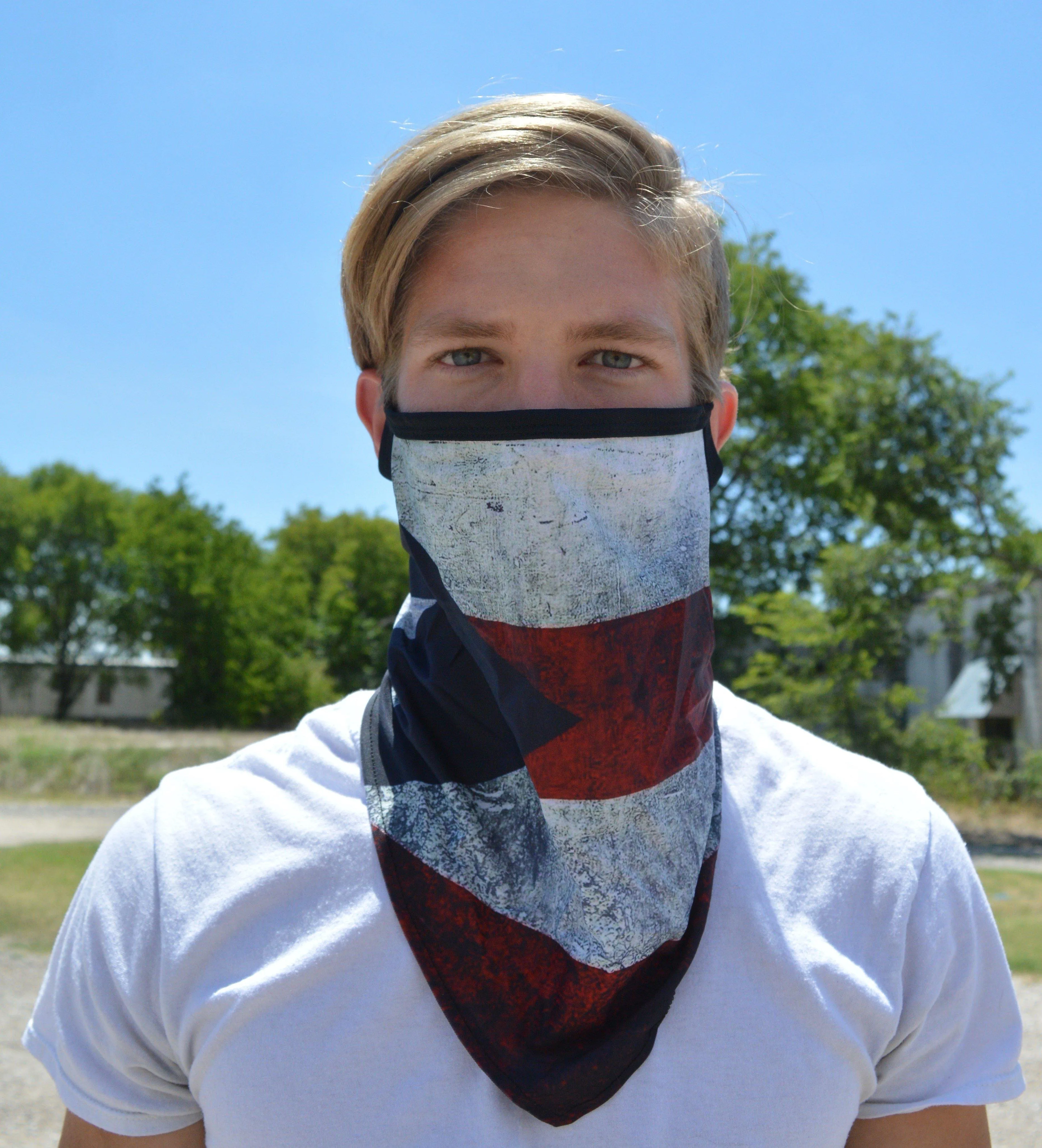 Bandana Mask With Ear Loops (Gaiter)