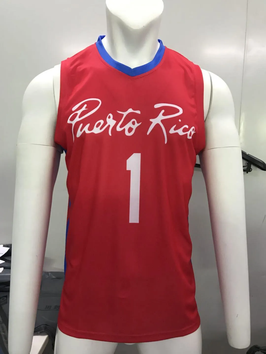 Basketball Jersey - Puerto Rico 1