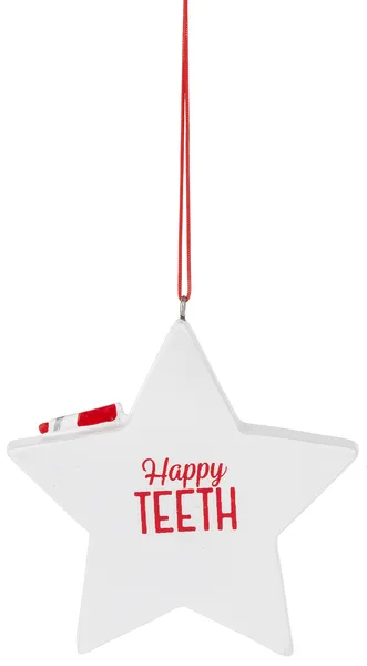 'Best Dentist' Star Ornament