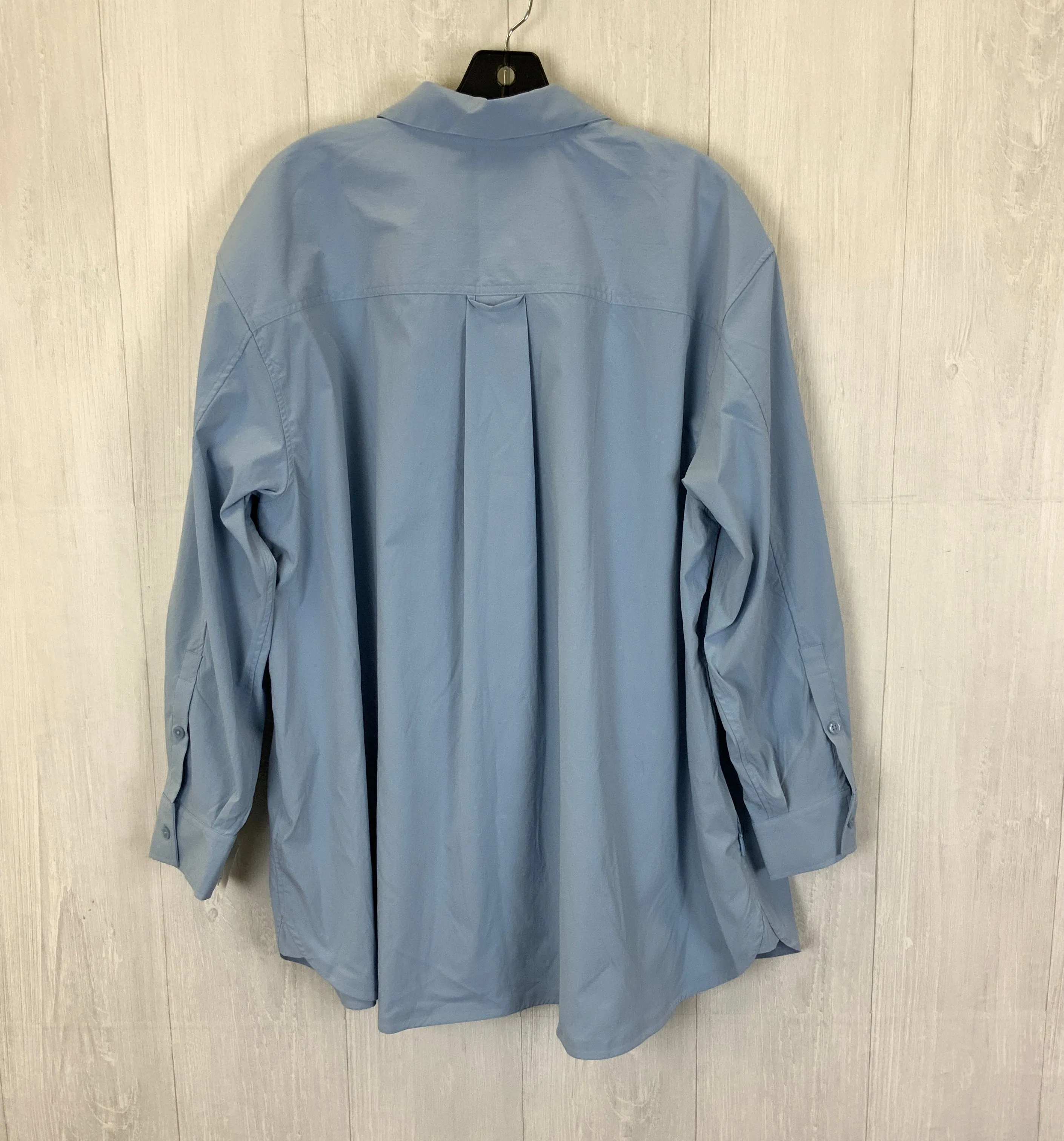 Blue Tunic Long Sleeve Athleta, Size Xl