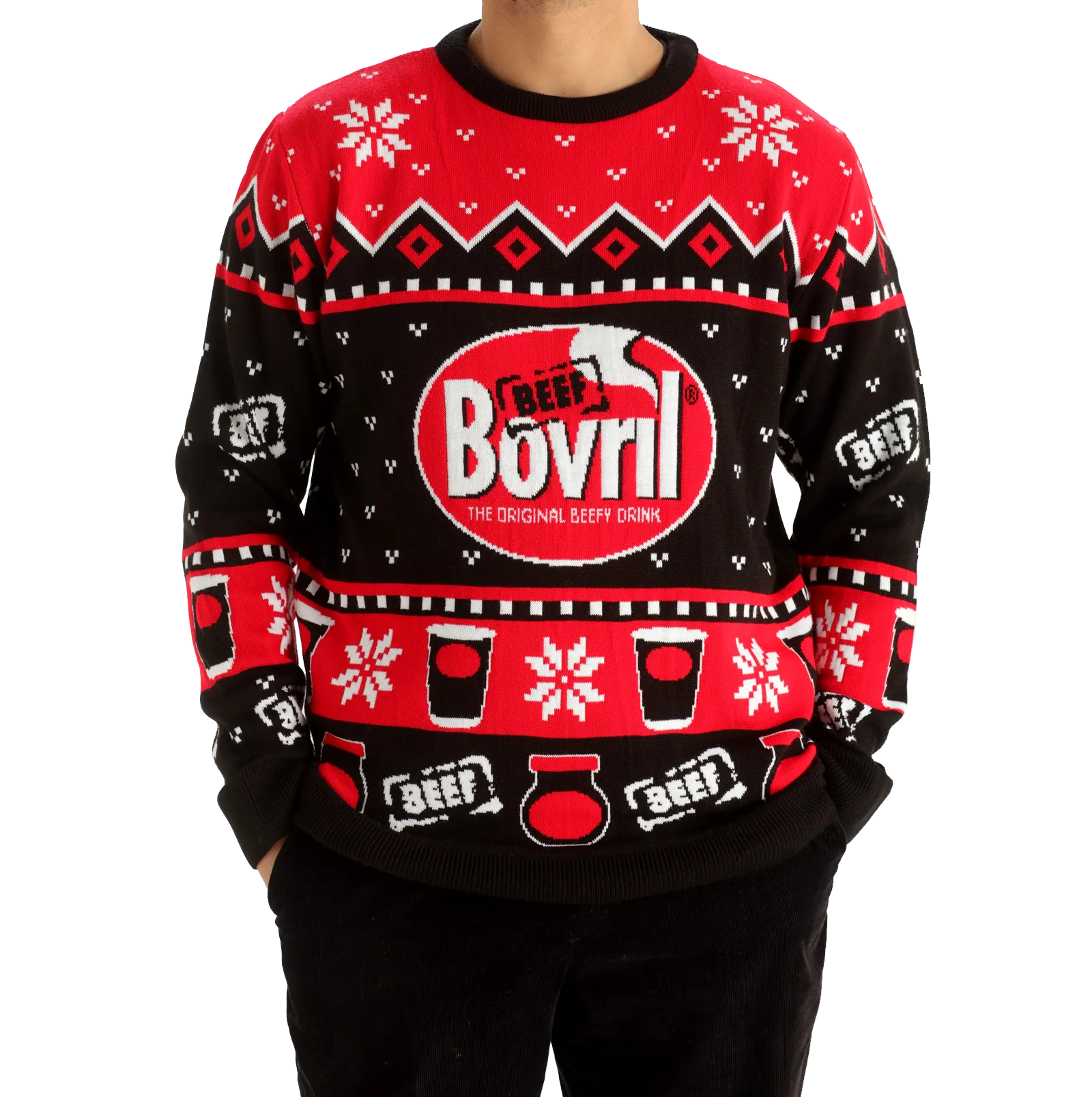 Bovril® Official Knitted Christmas Jumper