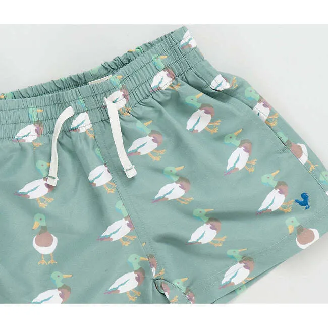 Boys Swim Trunk - Mallard