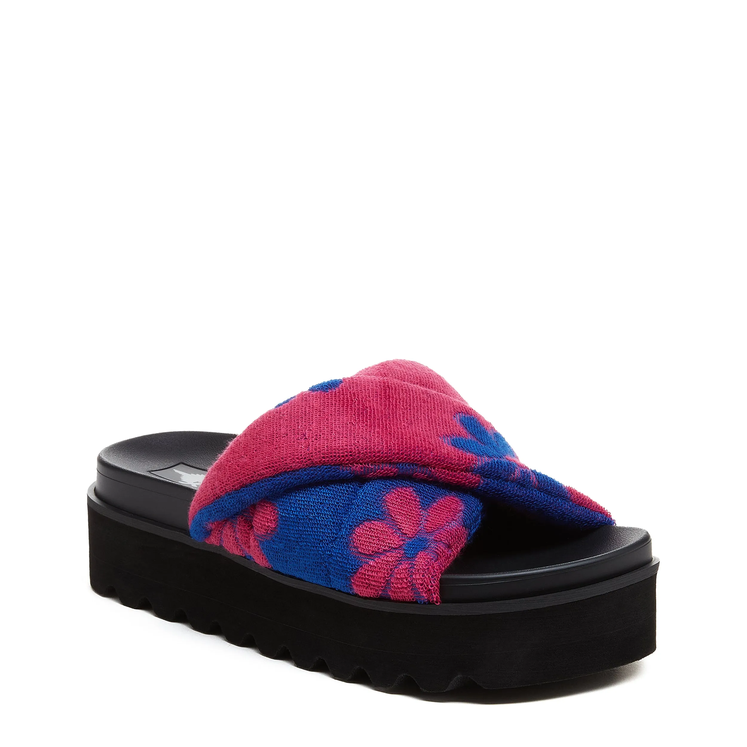 Breeze Hot Pink Slide Sandals