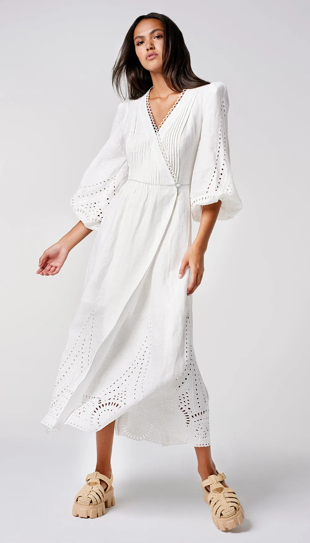 Broderie Anglaise Dress