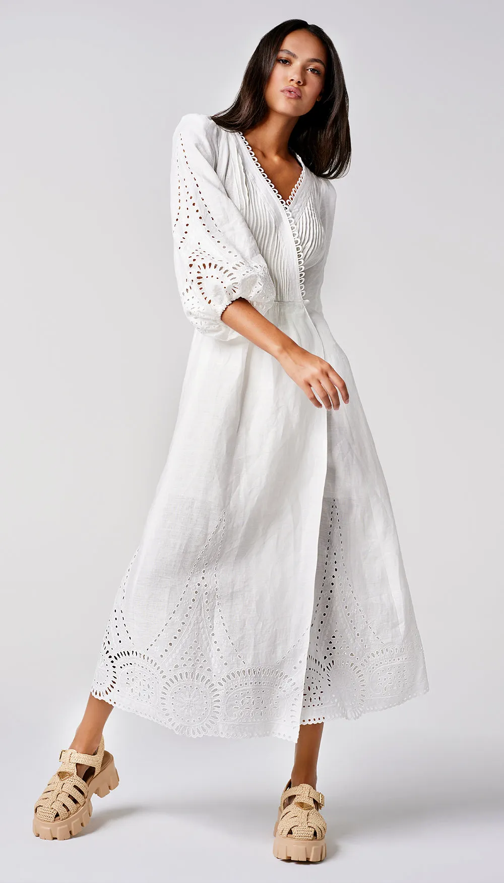 Broderie Anglaise Dress