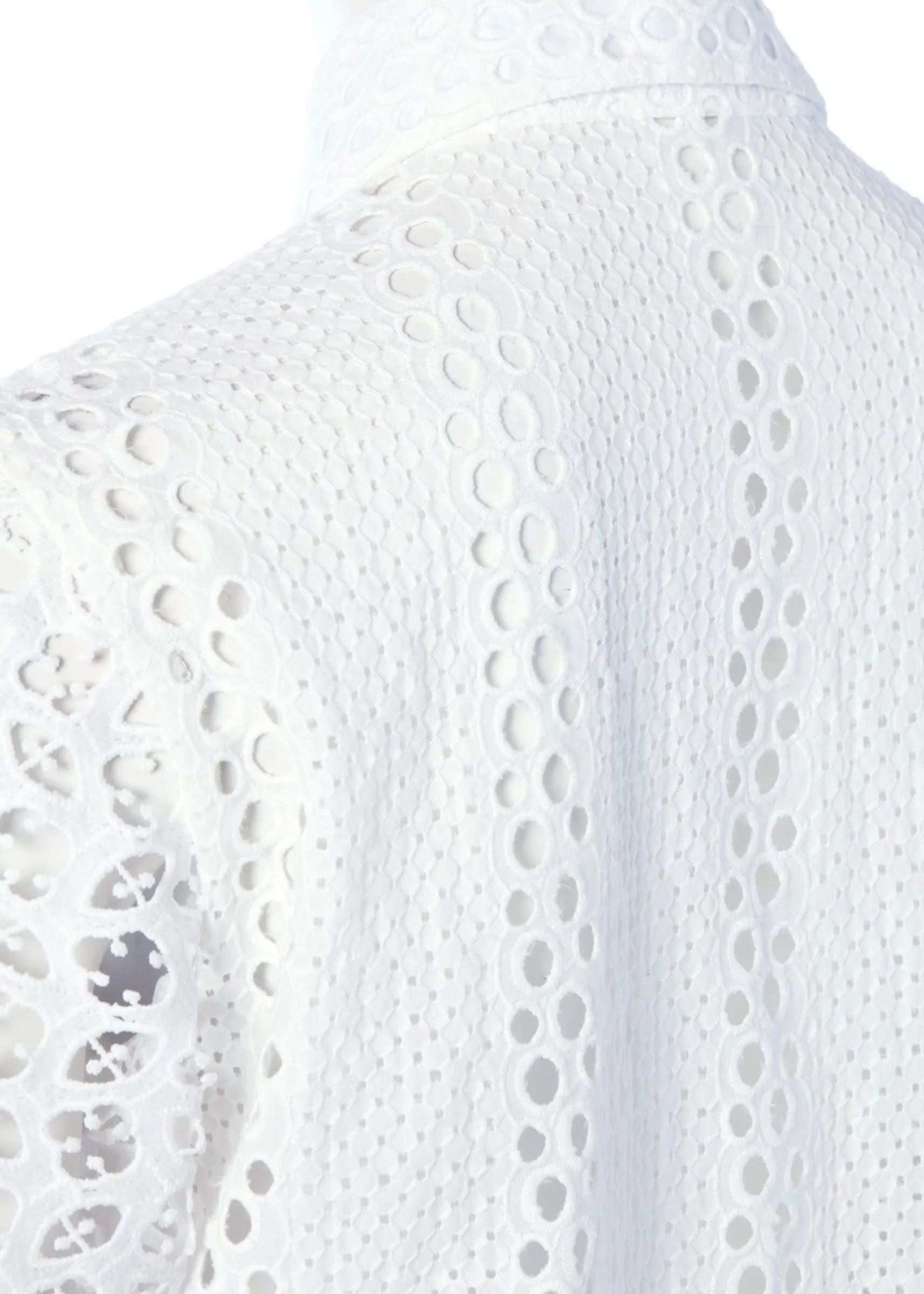 Broderie Lace Shirt (White)