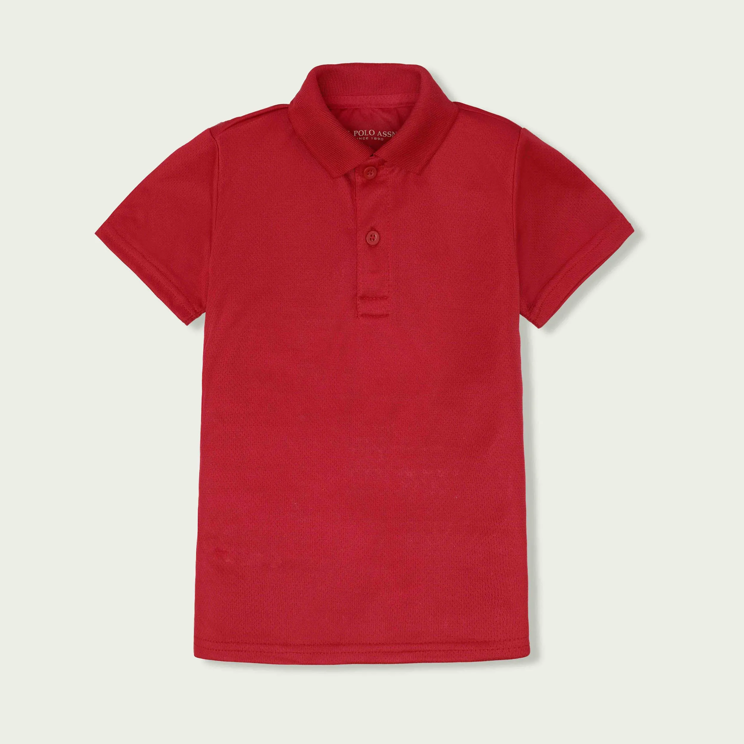 C1402 USPA Interlock Red T-Shirt