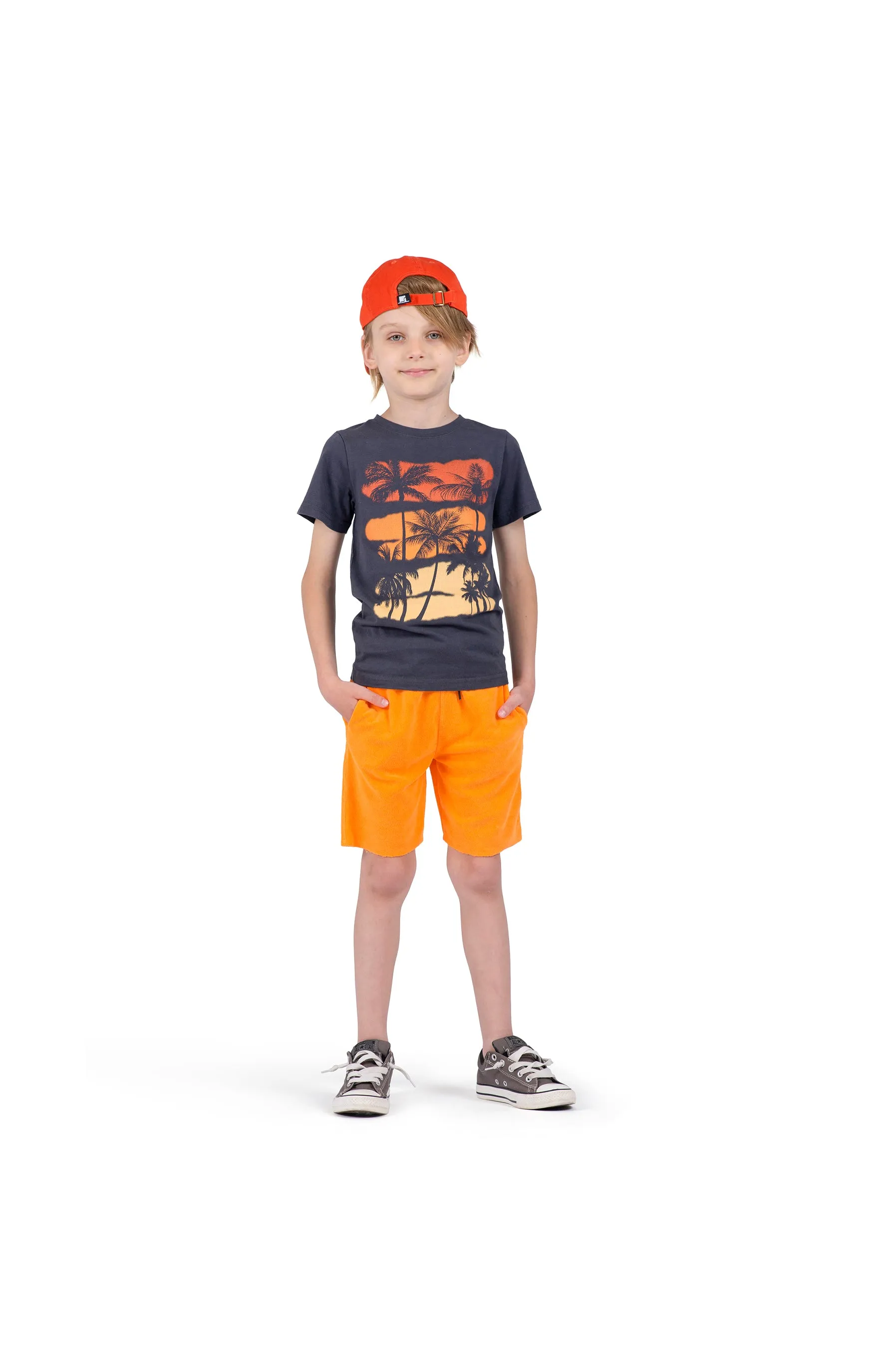 Camp Shorts- Tangerine