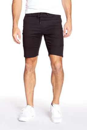 CASH -Mens Ripstop Moto Stitch Short - Black