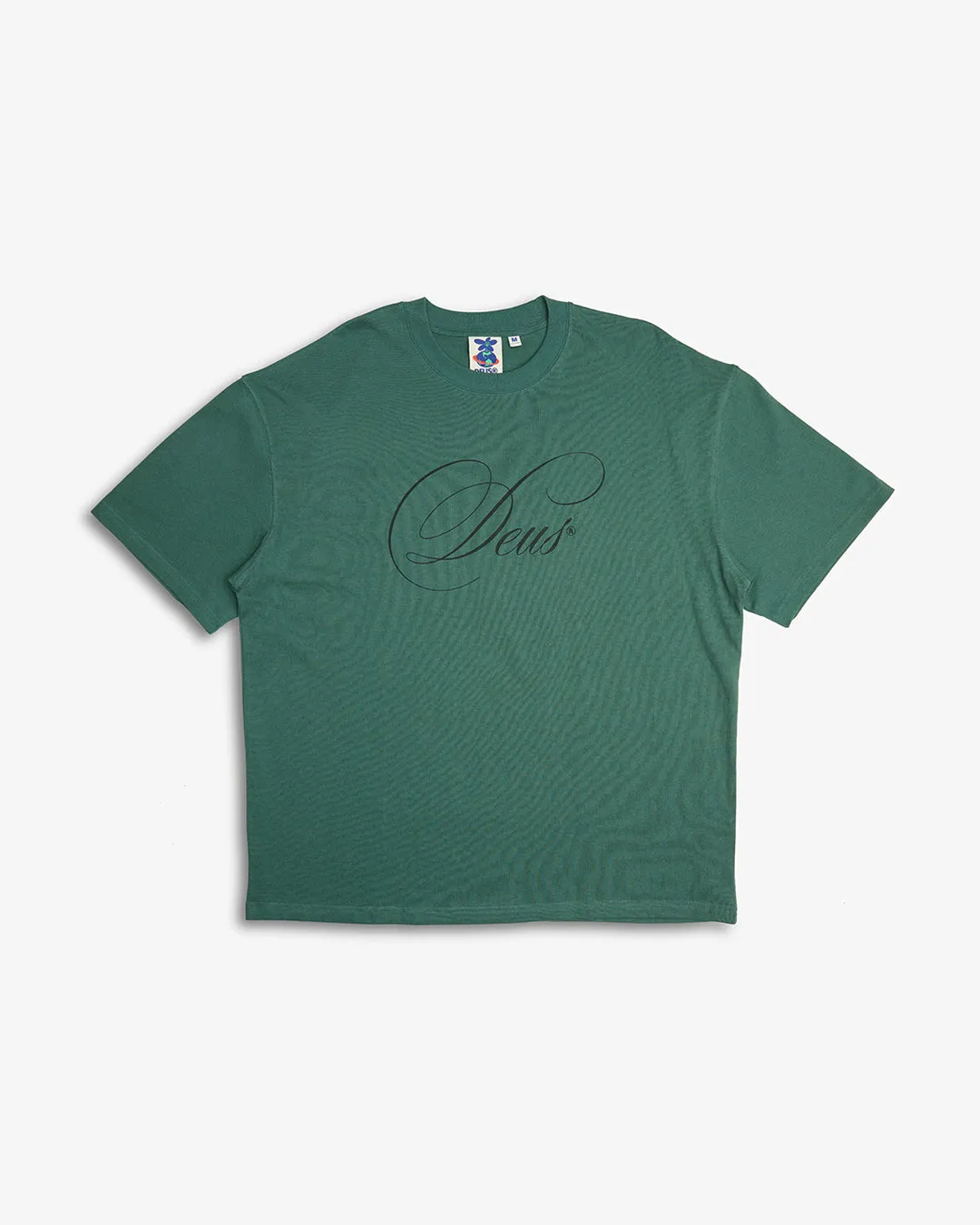 CAUTION TEE - WORK GREEN