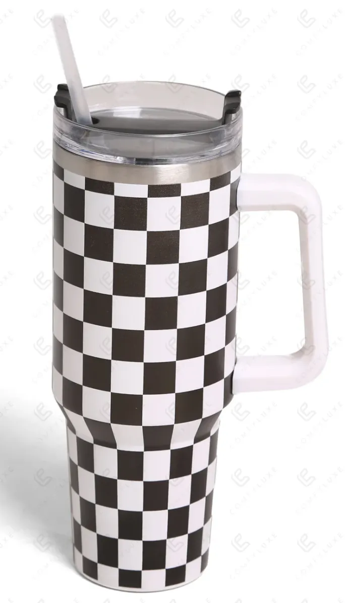 Checkered Tumbler