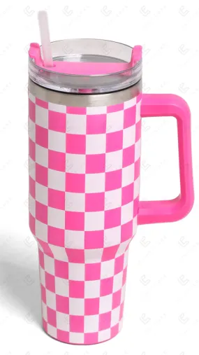 Checkered Tumbler