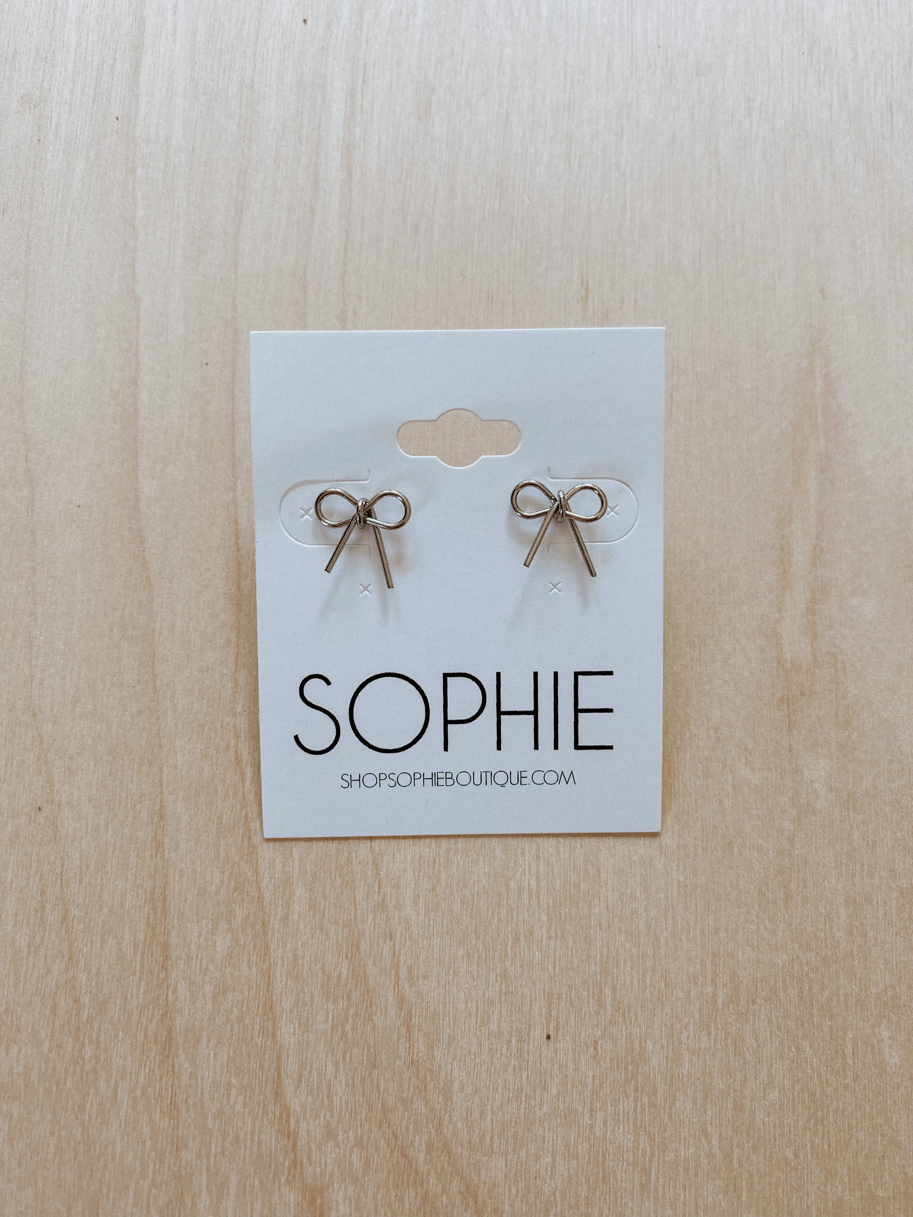 Chic Bow Knot Stud Earrings