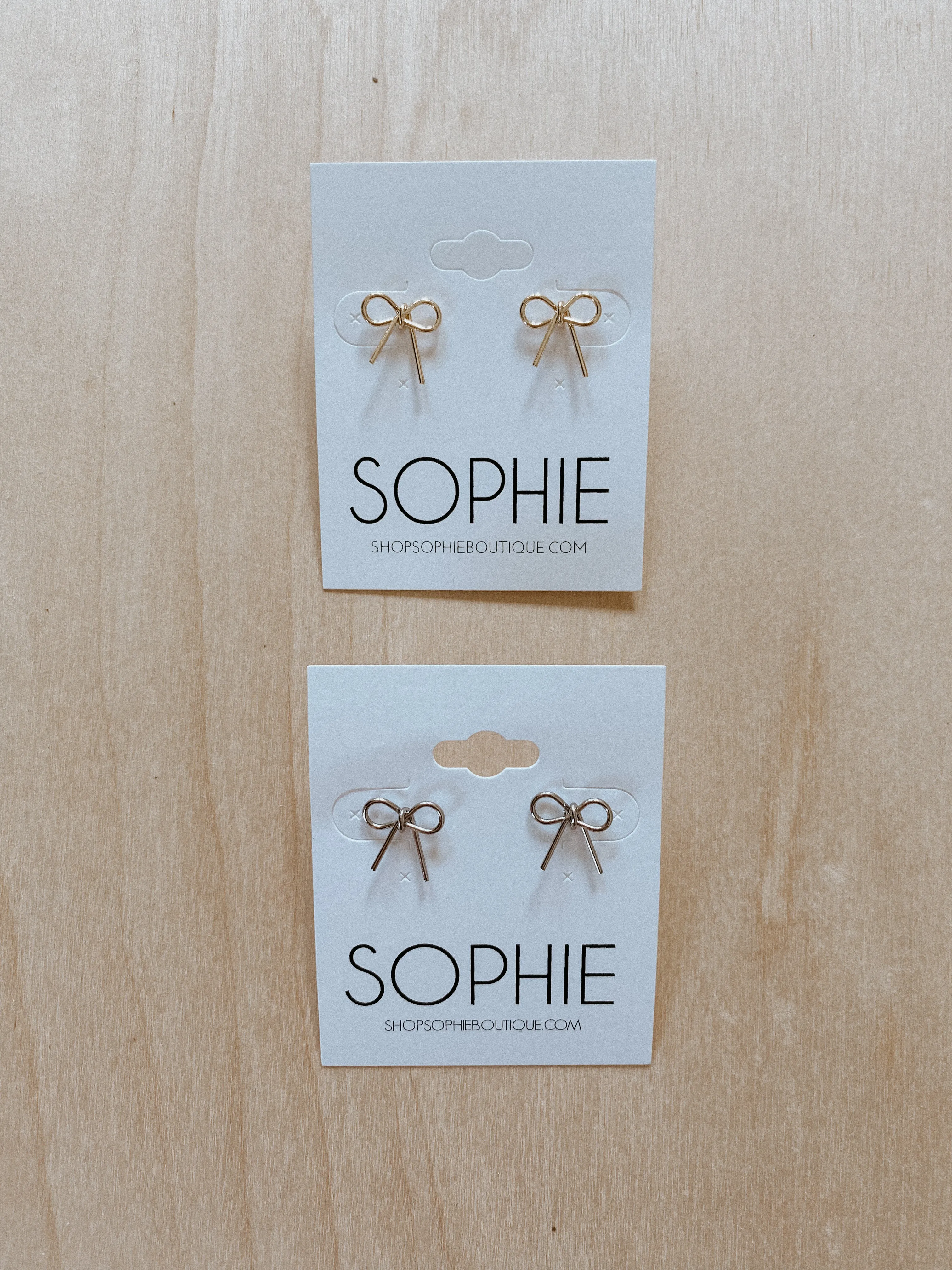 Chic Bow Knot Stud Earrings