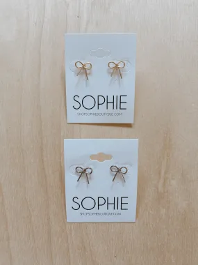 Chic Bow Knot Stud Earrings