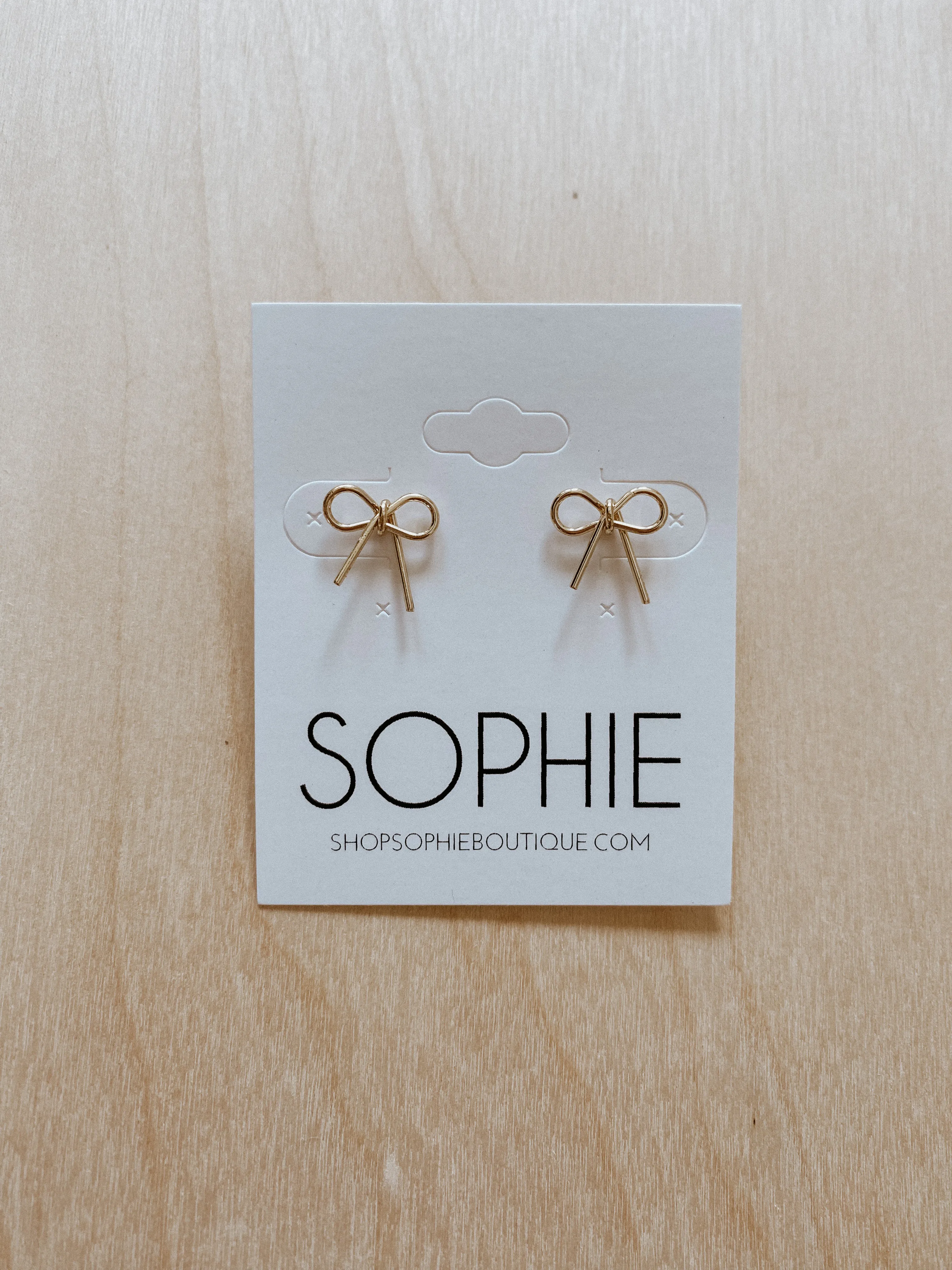 Chic Bow Knot Stud Earrings