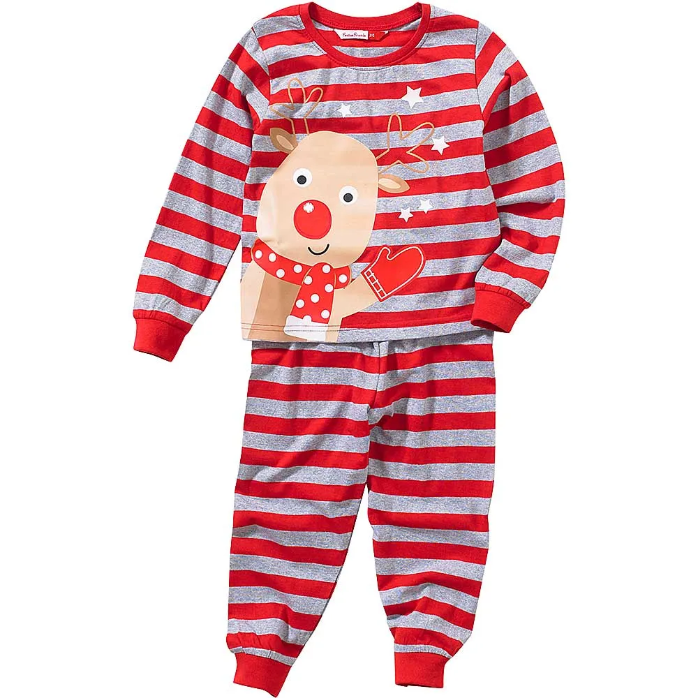 Childs Christmas Reindeer Pyjamas