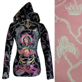 Christian Audigier Full of Grace Jacket Hoodie XS