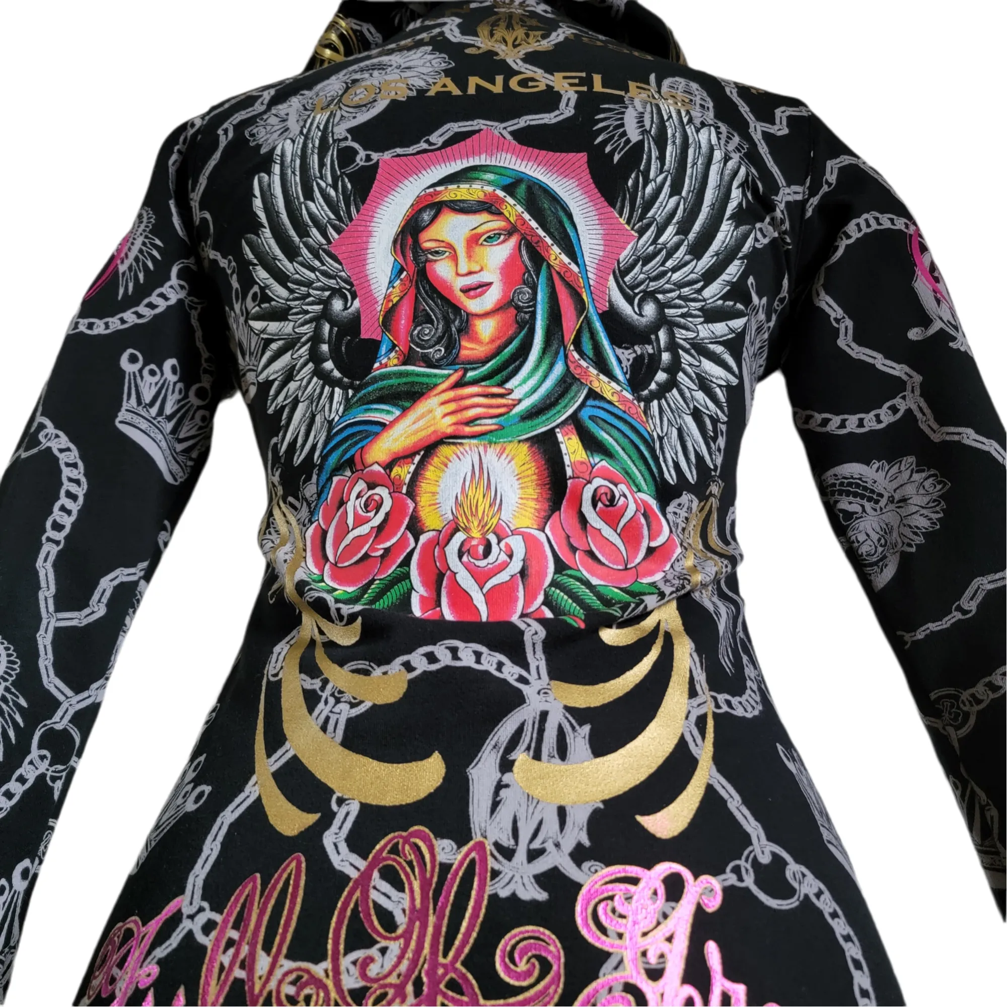 Christian Audigier Full of Grace Jacket Hoodie XS