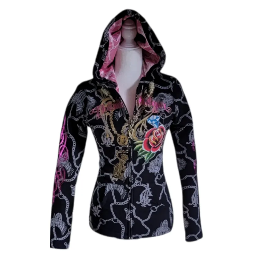 Christian Audigier Full of Grace Jacket Hoodie XS