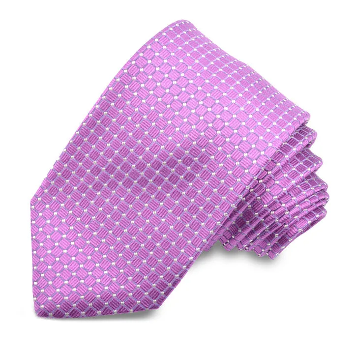 Christian Paul by Sidonio's Silk Woven Jacquard Micro Neat Neck Tie G32933