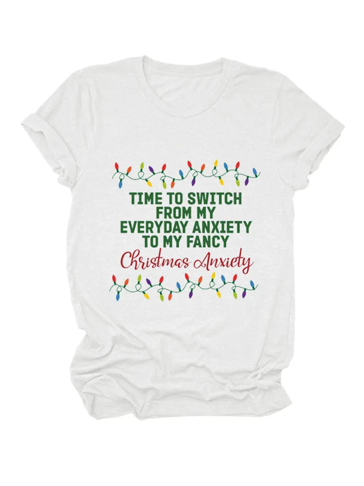 Christmas Anxiety Tee