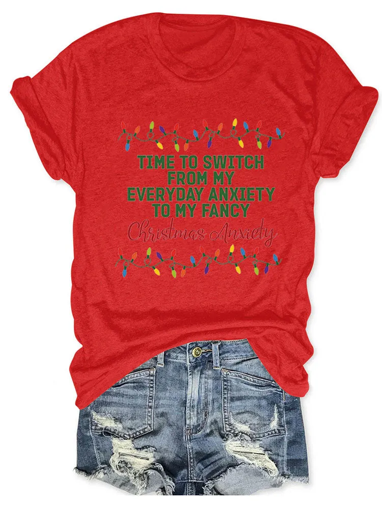 Christmas Anxiety Tee