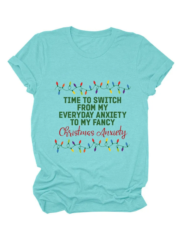 Christmas Anxiety Tee