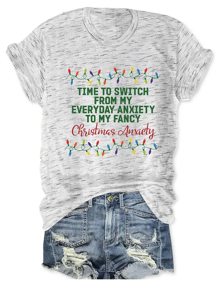 Christmas Anxiety Tee